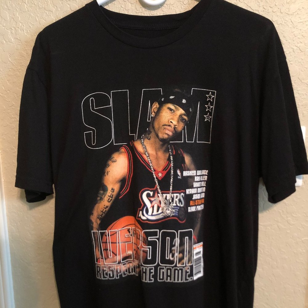 Men's Mitchell & Ness Allen Iverson SLAM t-shirt